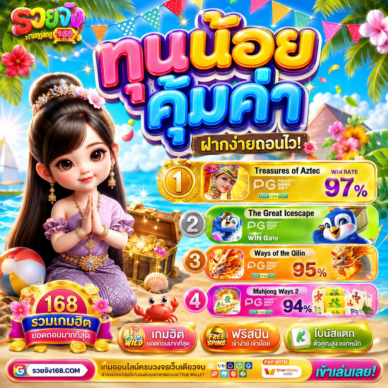 20 รับ100 มาไวไปไวไม่ได้โม้ กดรับหน้าเว็บแล้วไปลุยกันต่อให้สุด