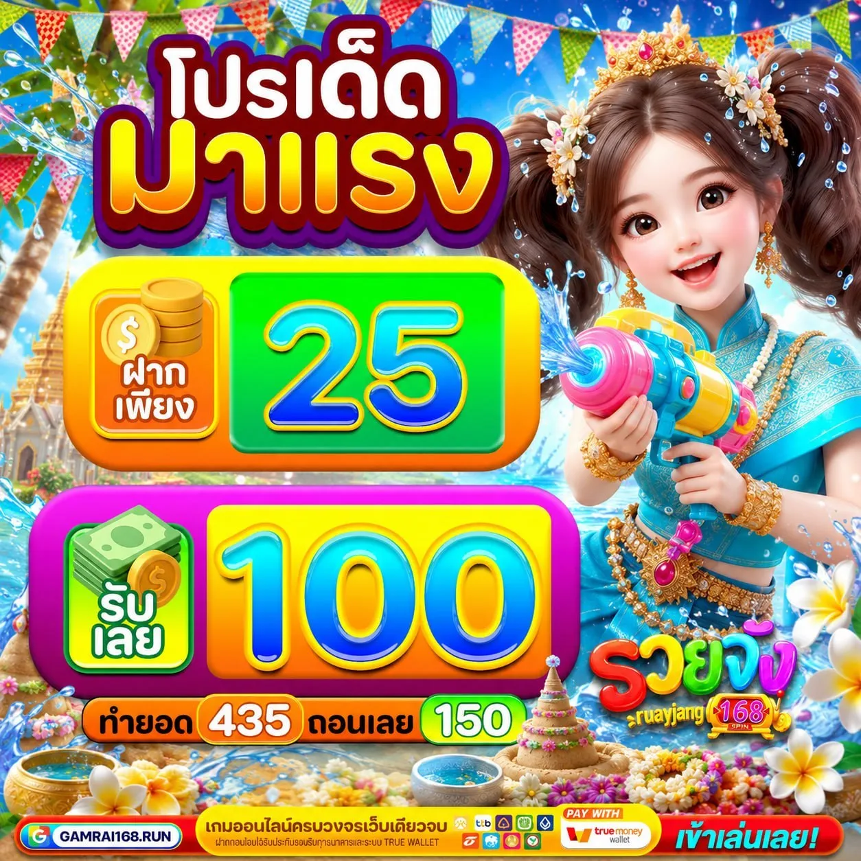 ฝาก 20 รับ 100 ทํา ยอด 300 ถอนได้ 300