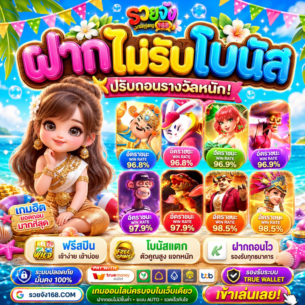 รวมโปร ฝาก20 รับ100 ทำยอด200 ถอนได้100 จัดไปอย่าให้เสีย รวมมาให้แล้วแบบจุกๆ