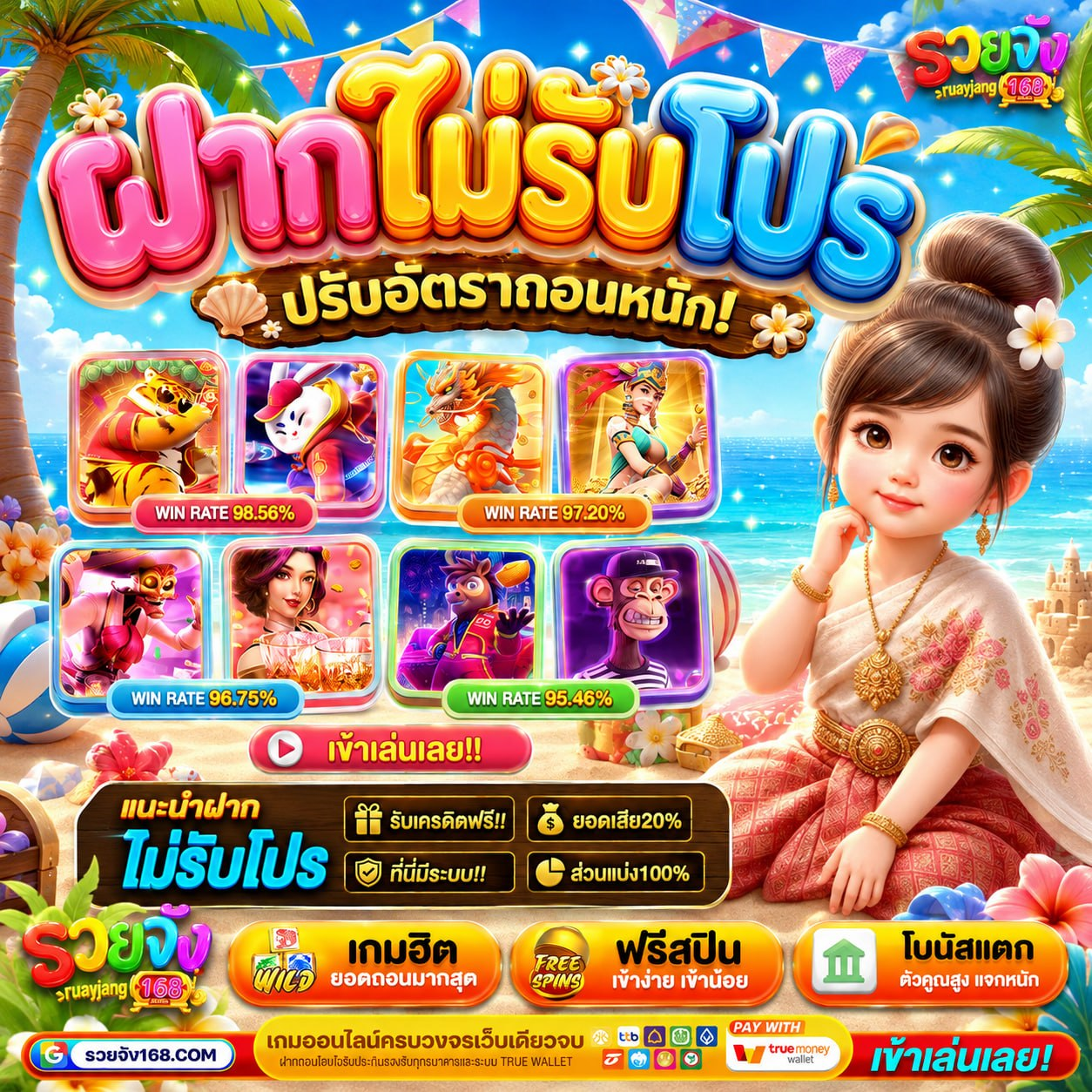 รวม โปร ฝาก 20 รับ 100 ล่าสุด สิทธิสุดเอ็กซ์คลูซีฟ เปลี่ยนงบหลักสิบให้กลายเป็นทุนหลักร้อย